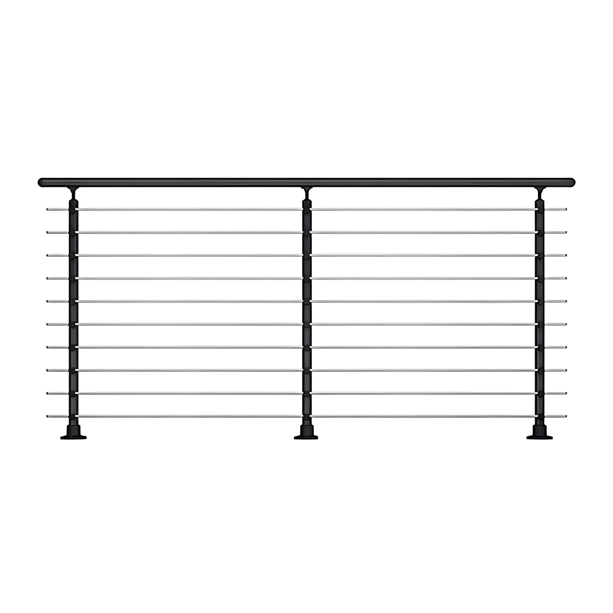 Stainless Steel Bar Railing Post For Exterior Stair Balustrade Balcony Porch Railing Buy