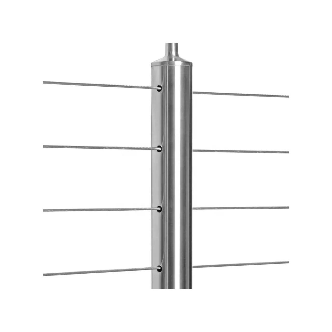High Quality Stainless Steel Cable Railing Post For Deck Balcony Stair