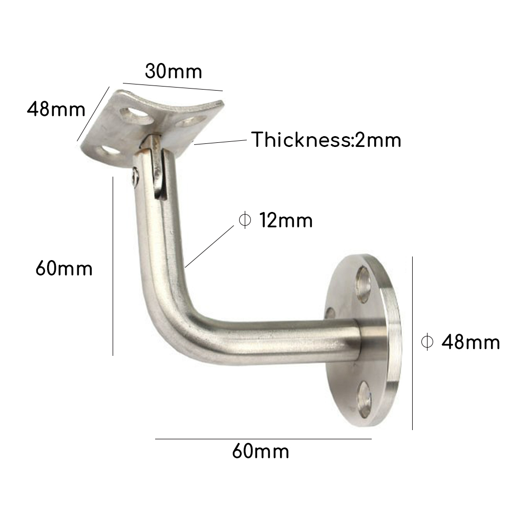 Stainless Steel Fixed Wall Bracket Buy Handrail Bracket, Stainless